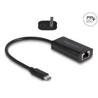 DELOCK DeLock USB Type-C Adapter to Gigabit LAN with Power Delivery 100 watt