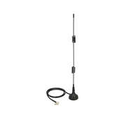DELOCK DeLock LTE Antenna TS-9 plug 90° 5 dBi fixed omnidirectional with magnetic base and connection cable RG-174 50 cm outdoor black