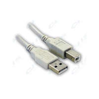WIRETEK WIRETEK kábel USB Összekötő A-B, 5m, Male/Male