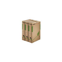 ESSELTE Archiváló doboz A4, 80mm, újrahasznosított karton Esselte Eco barna