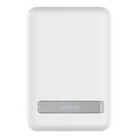 Belkin Belkin BPD004BTWT BoostCharge Magnetic Wireless Power Bank 5K + Stand White