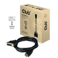 Club3D KAB Club3D DVI to HDMI 1.4 kábel M/M - 2m Bidirectional