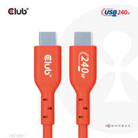 Club3D KAB Club3D USB2 Type-C Bi-Directional USB-IF Certified Cable, Data 480Mb, PD 240W(48V/5A) EPR M/M 2m - 6.56ft