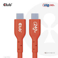 Club3D KAB Club3D USB2 Type-C Bi-Directional USB-IF Certified Cable Data 480Mb, PD 240W(48V/5A) EPR M/M 3m / 9.84 ft
