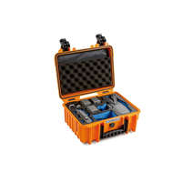 B&amp;W B&W koffer 3000 narancssárga DJI Mavic 2 (Pro/Zoom) modellhez (Mavic 2)