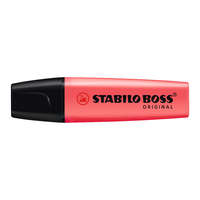 STABILO Szövegkiemelő 2-5mm, vágott hegyű, STABILO Boss original piros