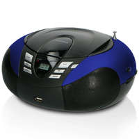 Lenco Lenco SCD-37 USB portable FM radio CD and USB player Blue