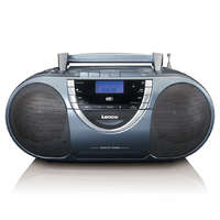 Lenco Lenco SCD-6800GY Boombox with DAB+, FM radio and CD/ MP3 player