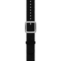 Withings Withings Recycled Woven PET Wristband 18mm Black, White & Silver