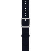 Withings Withings Recycled Woven PET Wristband 18mm Navy Blue, White & Silver