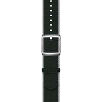 Withings Withings Recycled Woven PET Wristband 20mm Khaki Green, White & Silver