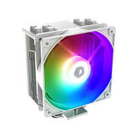 ID-COOLING ID-Cooling CPU Cooler - SE-214-XT ARGB WHITE (13.8-30,5dB; max. 115,87 m3/h; 4pin, 4 db heatpipe, 12cm, PWM, A-RGB LED)
