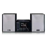 Lenco Lenco MC-250BK Mikro set with smart radio, CD/USB player, internet, DAB+, Bluetooth Black