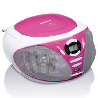 Lenco Lenco SCD-300PK portable radio MP3 CD USB Pink