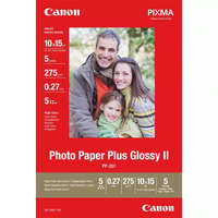 CANON Canon PP-201 II 275g 10x15cm 5db Fényes Fotópapír