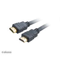 Akasa KAB Akasa High Speed HDMI kábel Ethernettel - 2m - AK-CBHD17-20BK