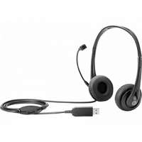 HP HP Stereo USB Headset Black