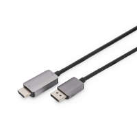 Digitus Digitus DB-340305-018-S 8K DisplayPort Adapter Cable DP to HDMI Type A 1,8m Black