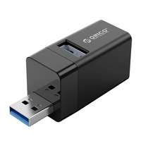 ORICO Orico USB3.0 Hub - MINI-U32-BK/8/ (3 port, Bemenet: USB-A, Kimenet: 1xUSB-A3.0+2xUSB-A2.0, fekete)