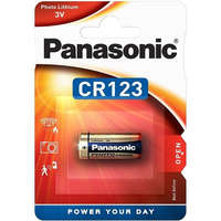 PANASONIC Panasonic CR123 3V lítium fotóelem 1db/csomag