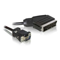 DELOCK Delock 65028 SCART kimenet - VGA bemenet video 2 m kábel