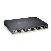 ZyXEL ZyXEL XGS1930-52HP 48port GbE LAN PoE (375W) 4port 10GbE SFP+ L2+ menedzselhető switch