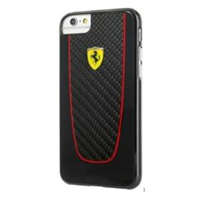 FERRARI Ferrari SF Pit Stop iPhone 7 fekete valódi karbon tok