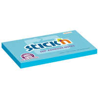 STICK N Stick&#039;N 360° 76x127mm 100lap kék öntapadó jegyzettömb