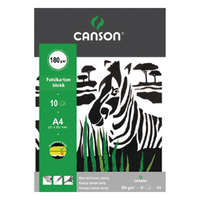 Canson Canson Student A4 10ív fekete fotókarton blokk