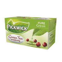 Pickwick Pickwick vörösáfonyás 2g/filter 20db/doboz zöld tea