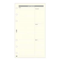 KALENDART Kalendart Saturnus L368 bianco napi beosztású tervező gyűrűs naptár kiegészítő