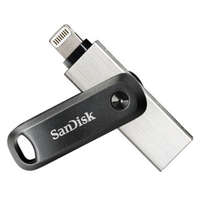 Sandisk Sandisk 64GB USB3.0/Apple Lightning iXPAND GO Fekete-Ezüst (186489) Flash Drive