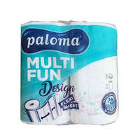 PALOMA Paloma KT MULTI FUN 3 rétegű 145lap színes 2 tekercs/csomag papírtörlő