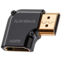 AUDIOQUEST AudioQuest HDM90NUL HDMI Type A aljzat - Type A aljzat aranyozott csatlakozós 90 fokos adapter