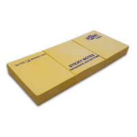 POINT Point 40x50 3db/csomag sárga öntapadós jegyzettömb