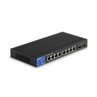 Linksys Linksys SMB LGS310MPC 8port POE+ GbE LAN +2 SFP Port Smart menedzselhető asztali Switch