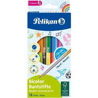 Pelikan Pelikan Bicolor 12 db ceruzában 24 szín színesceruza készlet
