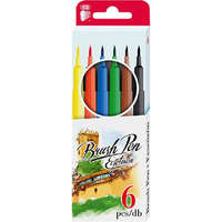 ICO ICO Brush Pen D6 6 különféle színű ecsetirón