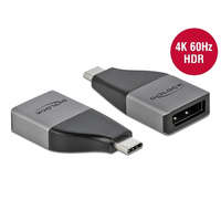 DELOCK Delock 64120 USB Type-C apa > DisplayPort anya 4K 60Hz kompakt adapter