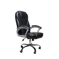 IRISOFFICE IRISOffice Revna fekete textilbőr főnöki fotel