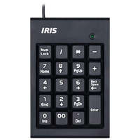 IRIS IRIS B-15 USB fekete numerikus billentyűzet