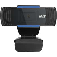 IRIS IRIS W-25 mikrofonos fekete/kék webkamera