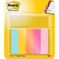 POST-IT Post-it Beachside 15x50mm 5x50lap vegyes jelölőlap