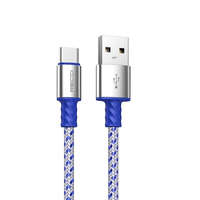 Recci Recci RTC-N33C 2m Type C - USB textil borítású adat- és töltőkábel