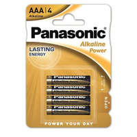 PANASONIC Panasonic LR03APB/4BP 1,5V AAA/mikro tartós alkáli elem 4 db/csomag