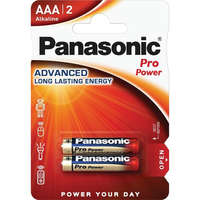 PANASONIC Panasonic LR03PPG/2BP 1,5V AAA/mikro tartós alkáli elem 2 db/csomag