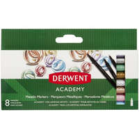 DERWENT Derwent Academy 8db-os metál színű filckészlet