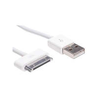 Akyga Akyga AK-USB-08 USB-Apple 30-pin cable 1m White