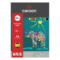 Canson Canson Student A4 10ív színes fotókarton blokk