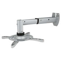 Stell Stell SHO 1092 25 -33cm, 15°, 15kg ezüst fali kihúzható projektor tartó